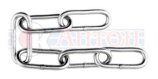 Цепь длиннозвенная 2мм (100м) пром