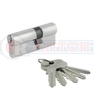 Мех-м цилиндровый 80 мм (40х40) СК 6180 F англ. ключ хром Каскад 8229.