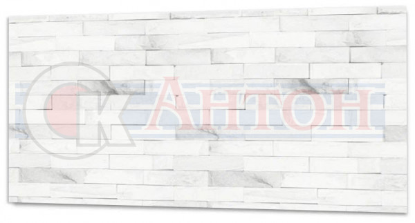 Гранд Фартук 64 Сланец белый 600*3000мм Термоперевод.