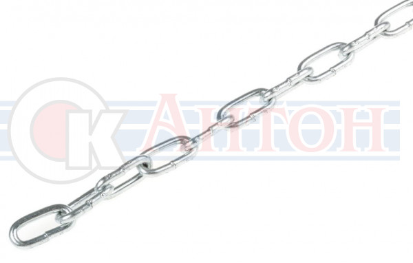 Цепь длиннозвенная сварная 5мм 