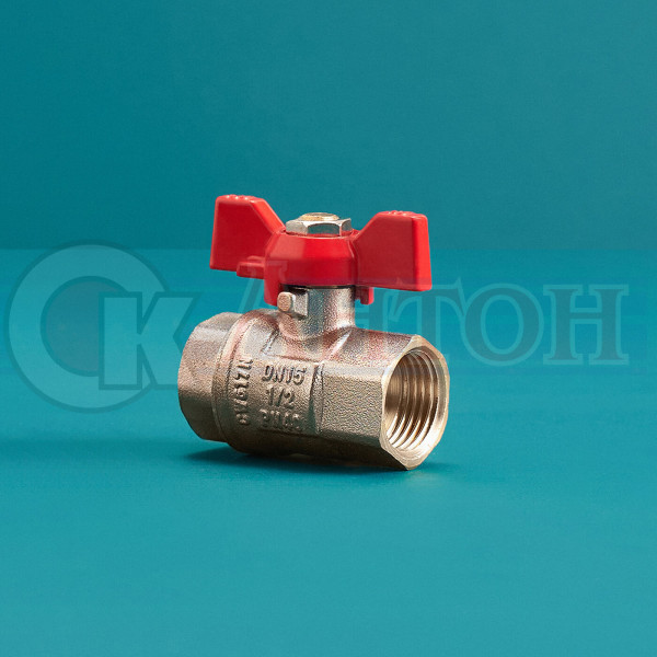 Кран шаровый "РМС" Стандарт ГГБ-15(1/2)