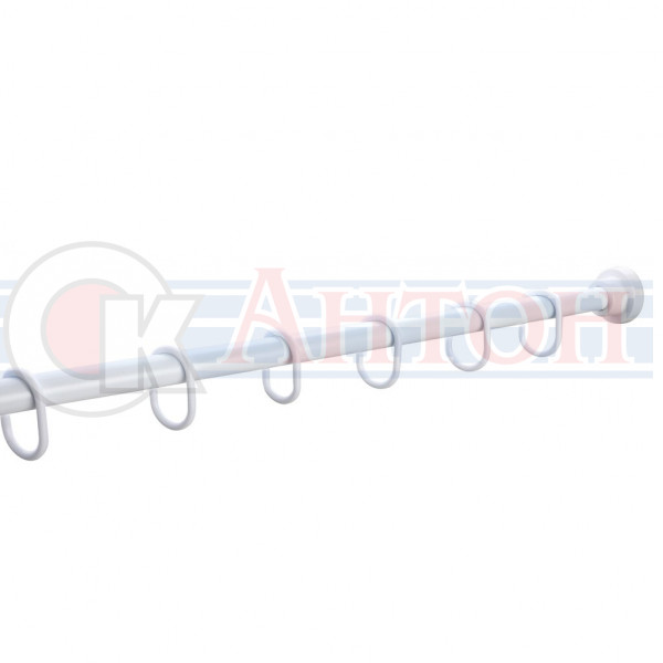 Карниз "РМС" КРБ-110 раздвижной белый (110-200)