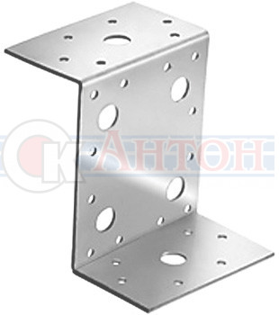 30129Уголок крепежный Z-образный 45*90*65