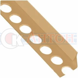 Уголок д/плитки №7 внутр. карамель