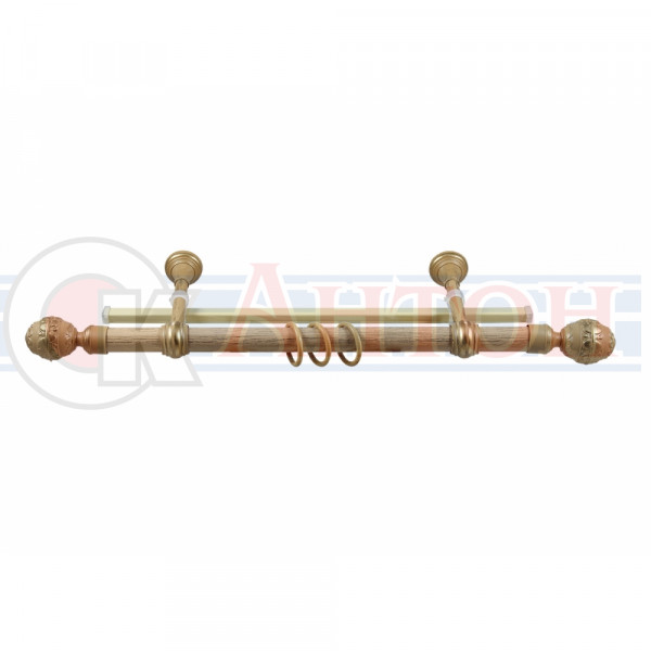 Карниз Валанс+У-шина 2,0 ясный дуб/патина