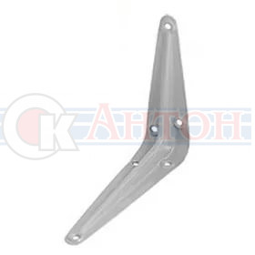 Уголок д/полок белый Консоль 100*75мм 