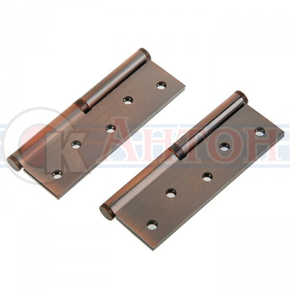 Петля накладная 750-4"-FHP-ECO стар. медь левая 100*70*2,5 Нора-М 6611