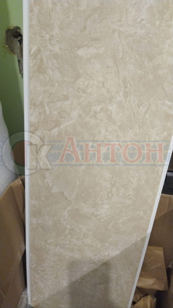 Панель пластик 3м*0,25м Отточенто бежевый.