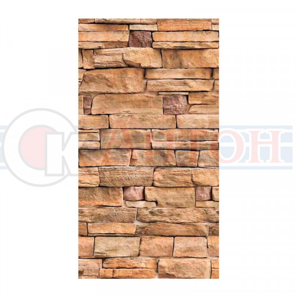 Панель пластик 3м х 0,25 х 8 мм Амальфитанский камень 344