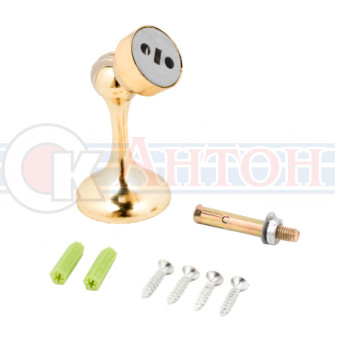 Ограничитель дверной 102 GP золото Стандарт