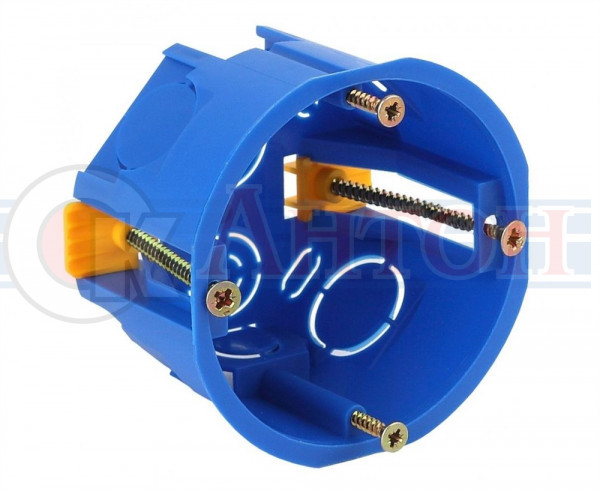 Коробка монтажная КУП для г/к стен 65мм плас. лап.