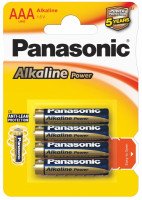 Батарейка щелочная PANASONIC LR03 AAA бл/4шт.