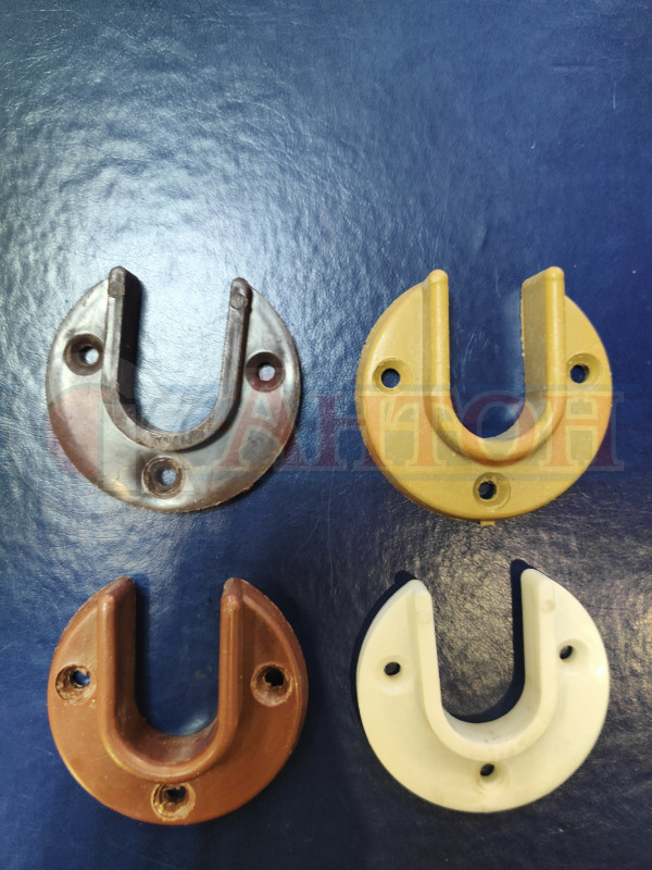 Держатель штанги шкафа пластик