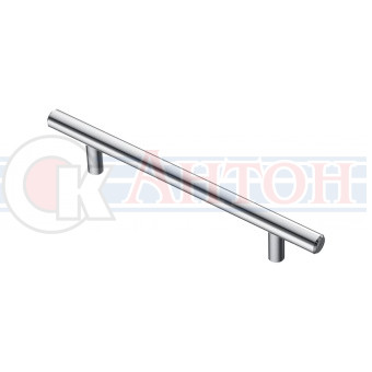 Ручка-рейлинг мебельная R-3010-128 128мм хром