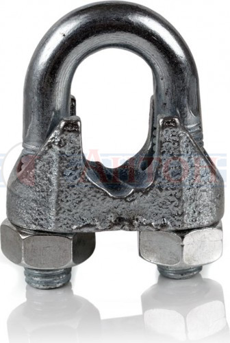 Зажим для ст. канатов DIN741 10мм 