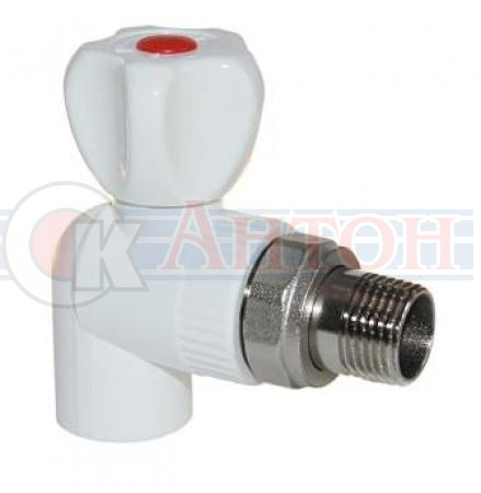 ПП Кран шаровый d20 угл. с американкой