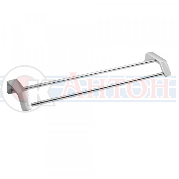 Держатель полотенца двойной нерж,хром.77144