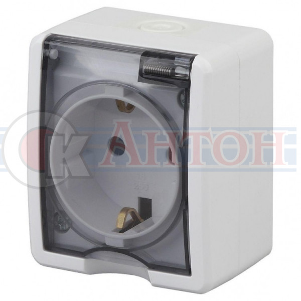 Розетка Эра 2-м с/з ОУ 16А-250В
