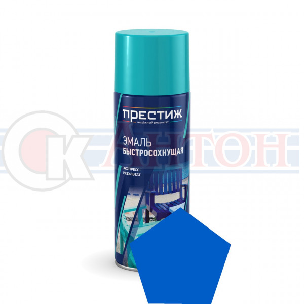Престиж Эмаль аэрозоль голубая акриловая 425мл