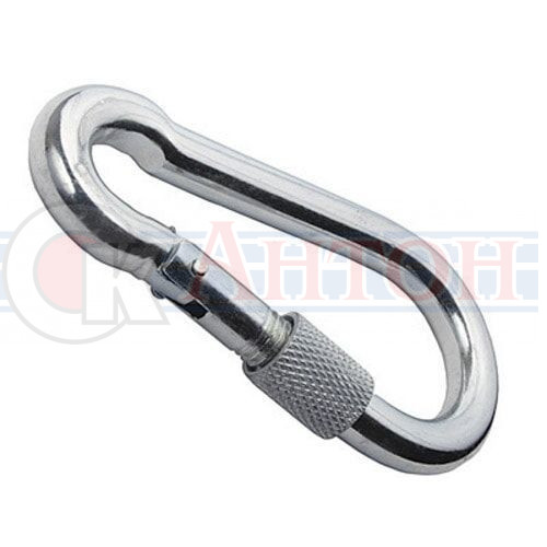 8*80 Карабин с фиксатором (10шт)