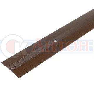 Порожки-стык 28мм (1,35м) орех темный 