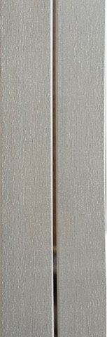 Панель пластик 3м*0,25м Бари серый металлик полосатый.